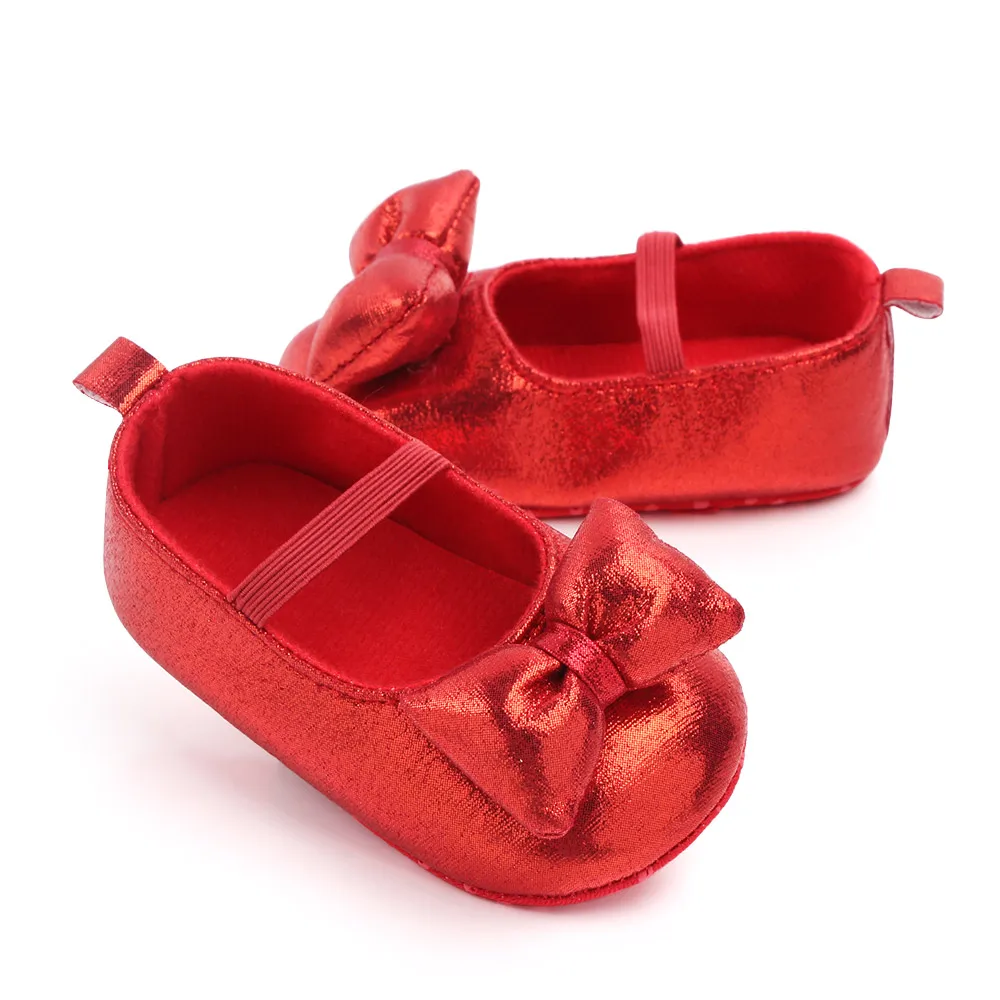 Детская кожаная обувь с бантом-бабочкой; кроссовки для маленьких девочек; розовые кроссовки для маленьких девочек;