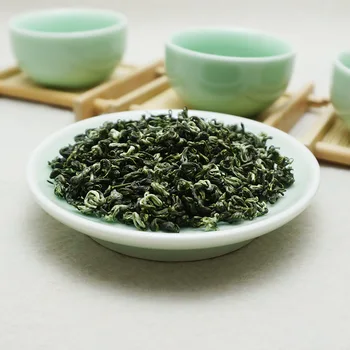 

2020 China Bi-luo-chun Green Tea Real Organic New Early Spring Green Tea for Weight Loss Health Care