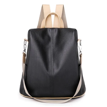 

Retro Ladies Backpack Casual College College Backpack Travel Bag Anti-Theft Bag
