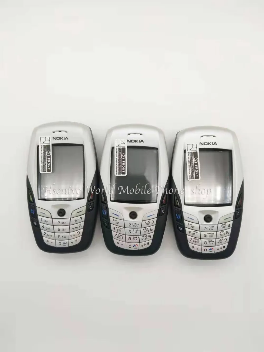 Nokia 6600 refurbished-Original NOKIA 6600 Mobile Phone Camera Unlocked GSM Triband White & one year warranty refurbished iphone