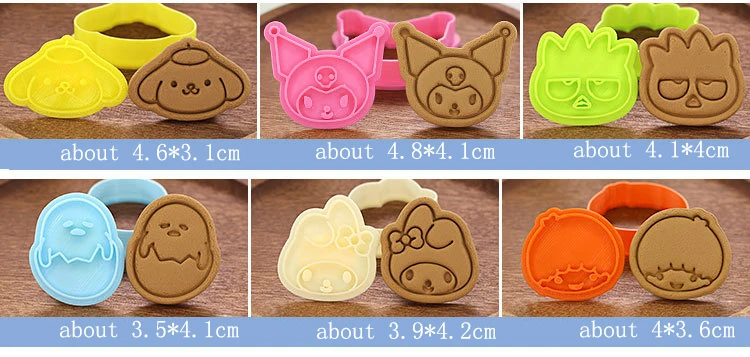 Household Anime Cookie Cutter Mold