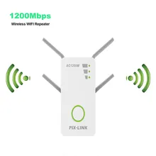 300/1200 Мбит/с двухдиапазонный 2,4/5G 4-антенны Wi-Fi расширитель диапазона Wi-Fi ретранслятор Беспроводной Wi-Fi маршрутизатор домашней сети по поставке товаров для дома