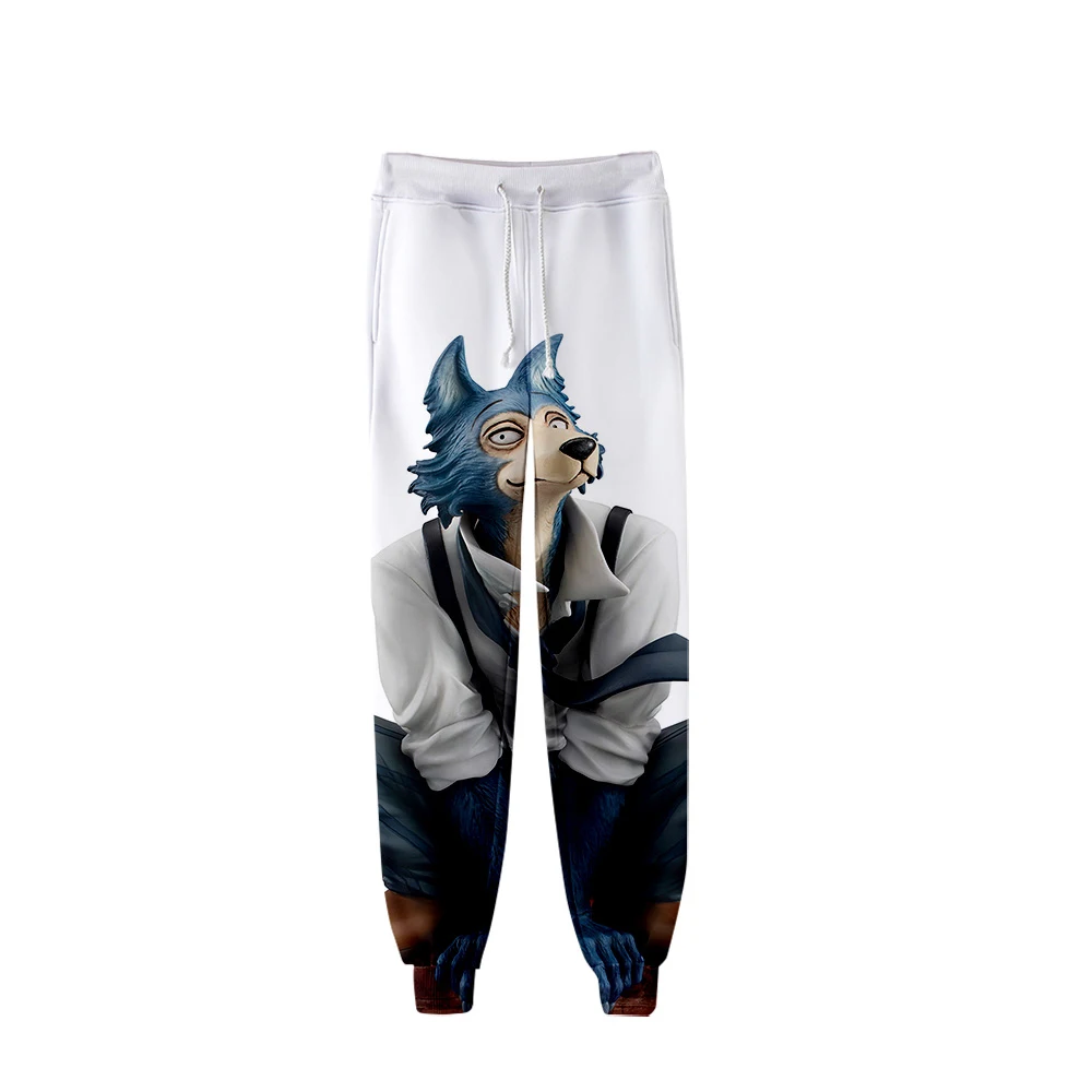 BEASTARS Warm Pop 3D Fashion High Quality Casual Pants Slim 2