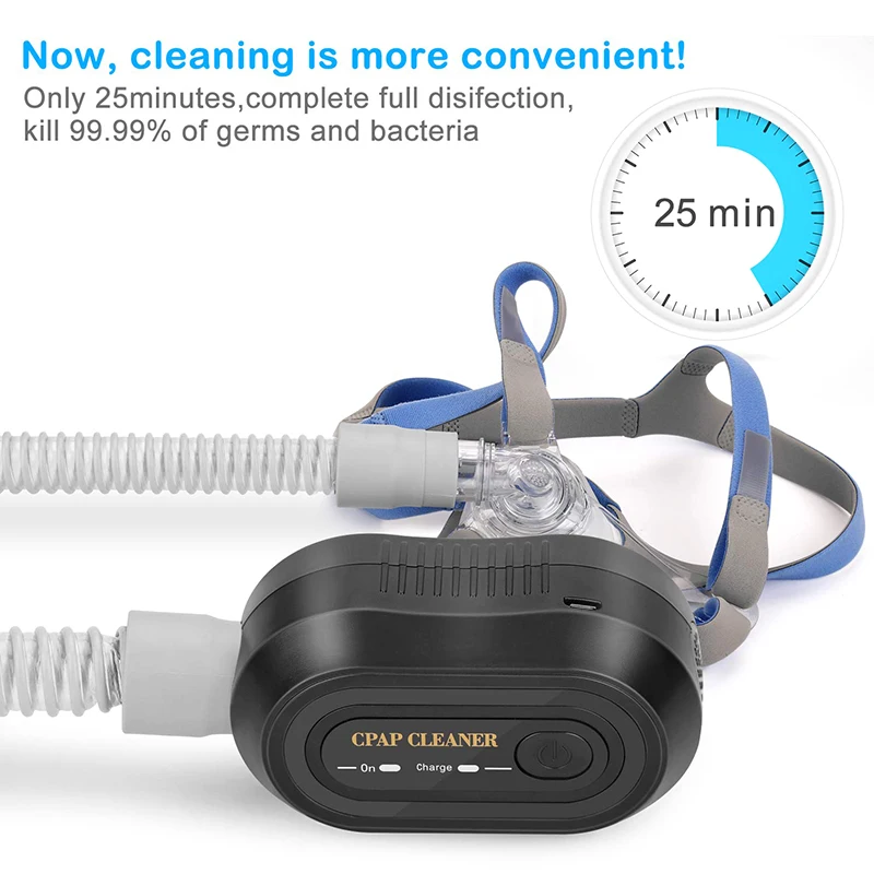 1pcs Protable US Clean Ozone Disinfector Cleanse CPAP BPAP Sterilizer Sanitizer Sleep Apnea Snoring Ventilator