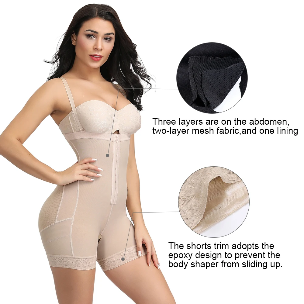 Корсет Secret плюс Размеры Для женщин Body Shaper крюк спереди плюс Размеры Высокая Талия Body Shaper женские боди Для женщин Корректирующее белье