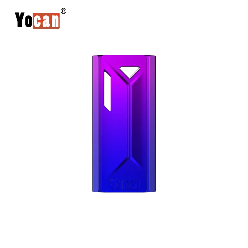 Blue Purple Gradient Электронная сигарета Vape Mod Yocan Groote CBD коробка встроенный 320 мАч батарея Магнитная 510 нить - Цвет: Blue Purple Gradient