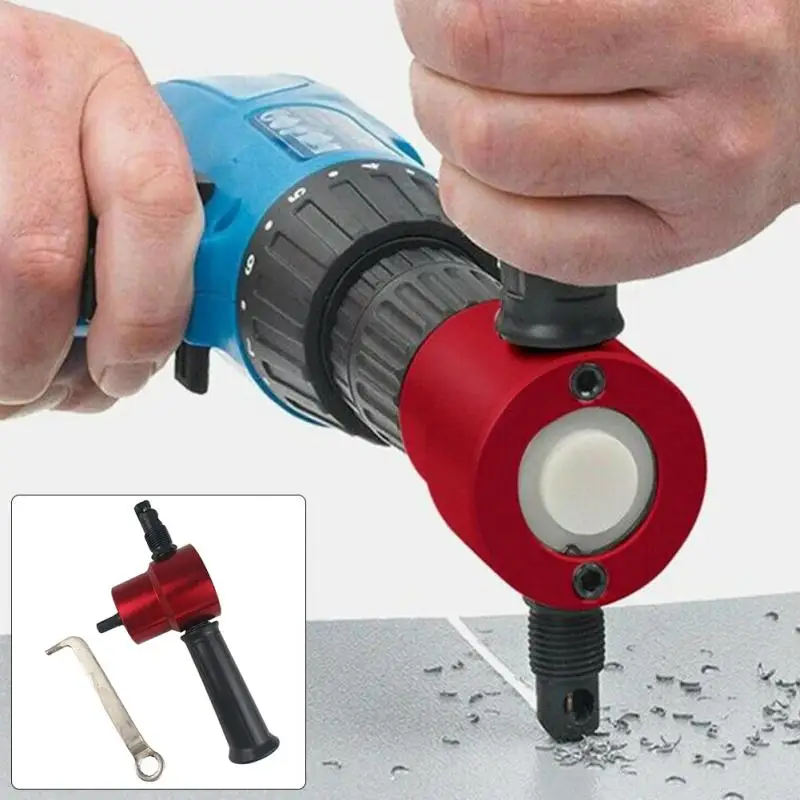 Красный станок для резки металла с двойной головкой металлический резак насадка