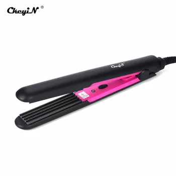 

Professional Ceramic Hair Corrugated Iron For Wave Corrugation Flat Irons Curling Hair Straightener Electric Hair Wave Flat Iron