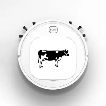 

Auto USB Sweeping 1800Pa Multifunction Smart Robot Vacuum Cleaner Dry Wet Vacuum Floor Cleaner Cow Farm Fashion