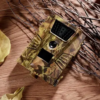 

Trail Camera 12MP 1080P 30pcs Infrared LEDs 850nm Hunting Camera HT-001B IP54 Waterproof 120 Degree Angle Wild Camera