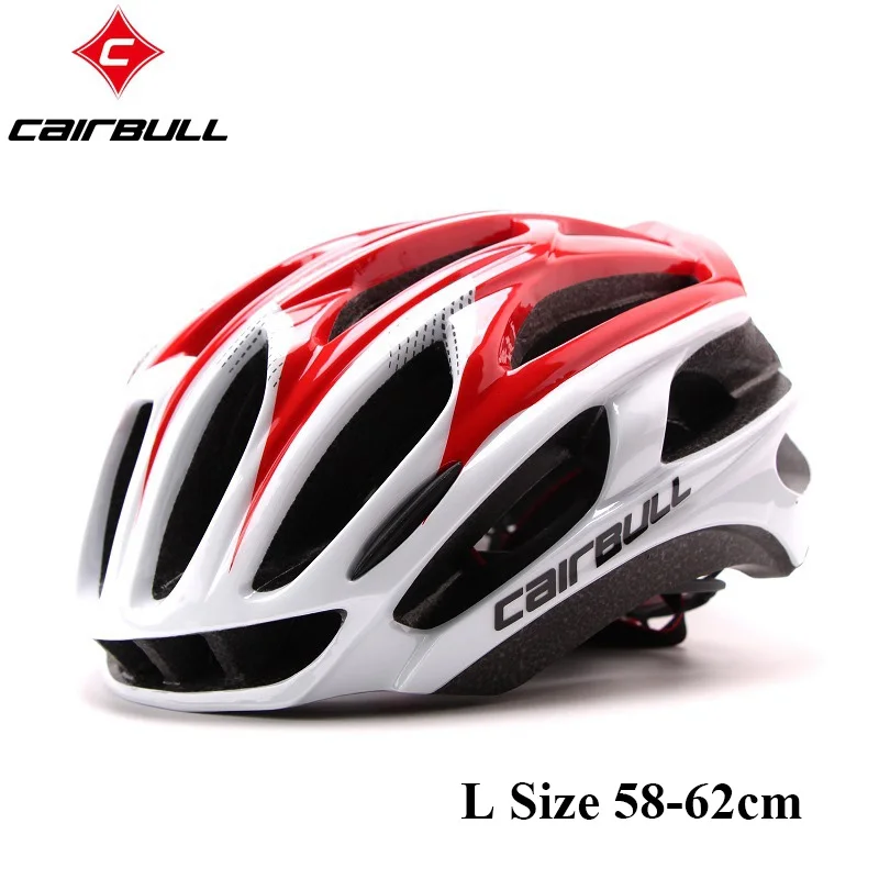 Cairbull MTB Helemt дорожный горный велосипедный шлем интегрально-литой мужской женский спортивный безопасный велосипедный шлем M/L - Цвет: RED L