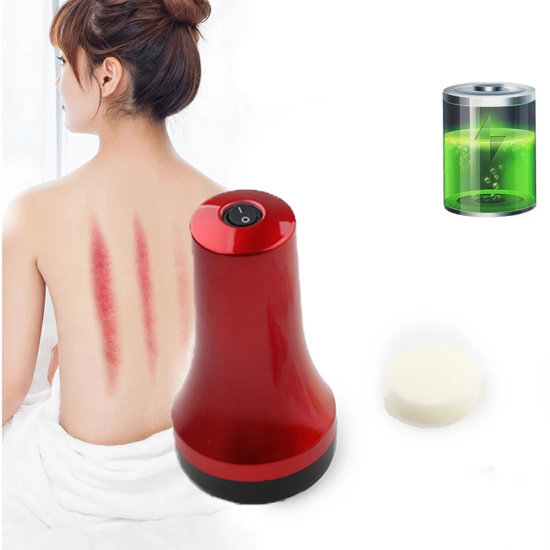 

Easy Electric Cupping Massager Suction Vacuum Magnet Therapy Guasha Scraping Massage Stimulate Acupoint Body Slimming