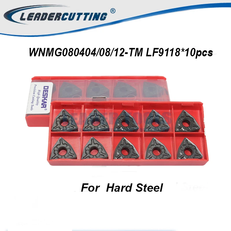 10pcs* WNMG 432 WNMG 080408 PM Carbide insert Milling turn Tool For MWLNR 