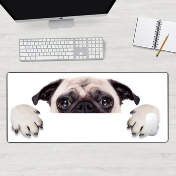 

Vivid Hot Pug Dog Mouse Pad High Quality Washable Cute Dog New Design Anti-slip Mousepad Computer Mouse Pad PC Gaming Desk Mats