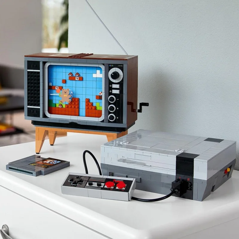 Новая консоль Nintendo с супер марионами модель развлекательной системы блоки
