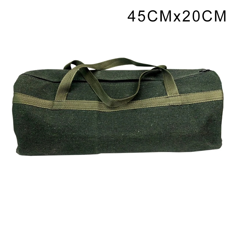 Thick Canvas Pouch Bags Storage Organizer Instrument Case Portable for Electrical Tool TS1 Easy to use tools, finishing portable leather tool bag Tool Storage Items