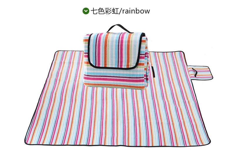200x200 см влагостойкий Водонепроницаемый коврик для кемпинга, одеяло для пляжного пикника, моющийся складной детский нескользящий коврик - Цвет: A