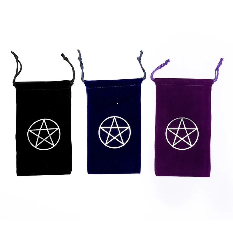

Tarot storage bag hex star pattern beam card loading various board game cards