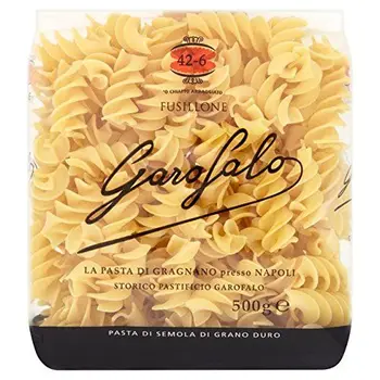

garofalo 5 X fusillone No. 42 – 6 Italian Pasta 500 G Pasta di gragnano