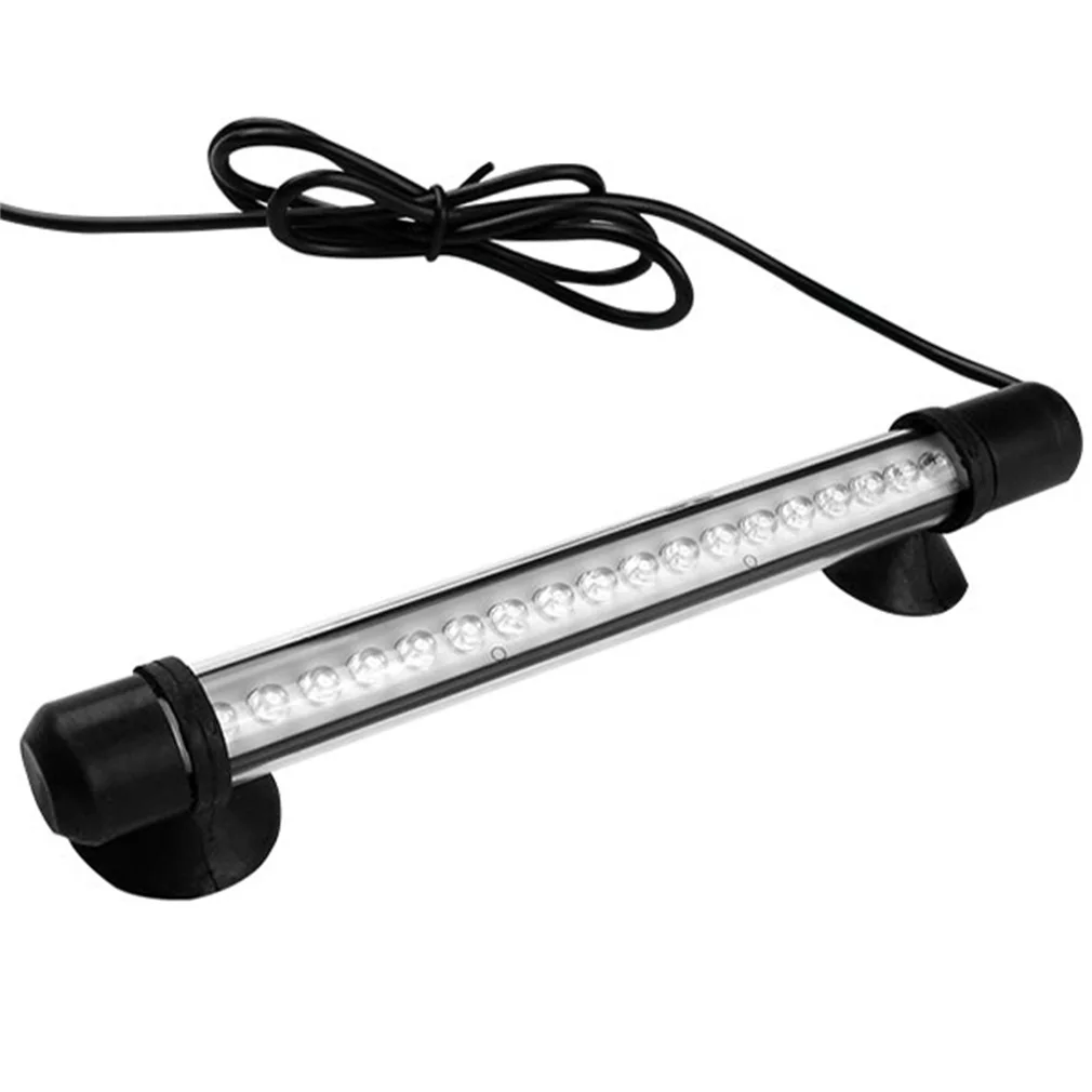

LED Aquarium Submersible Lamp Aquarium Fish Tank Plant DC 12V 42LED Light Waterproof IP68 Bar Lamp Fish Tank Light