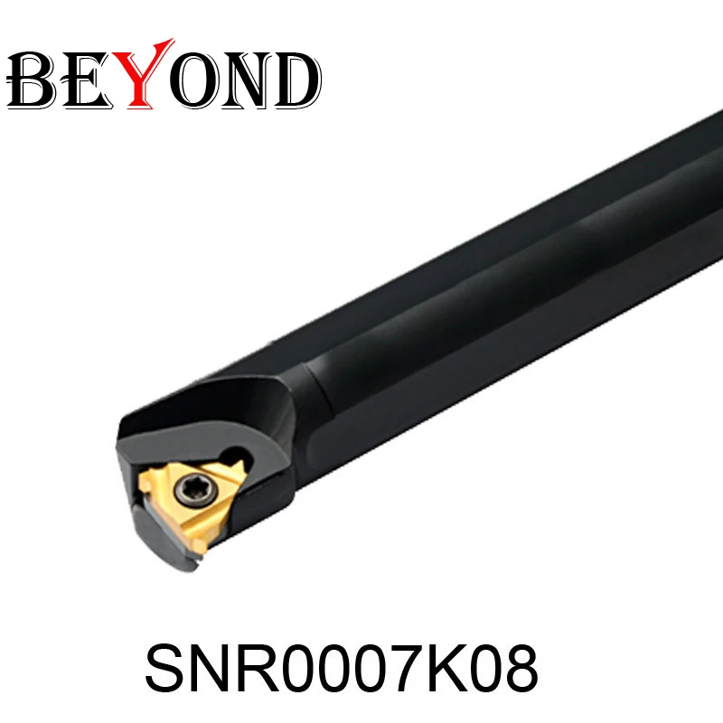 

BEYOND SNR SNR0007K08 SNL0007K08 Internal Threading Turning tool holder 7mm lathe tools Boring Bar Carbide inserts CNC 08IRA60