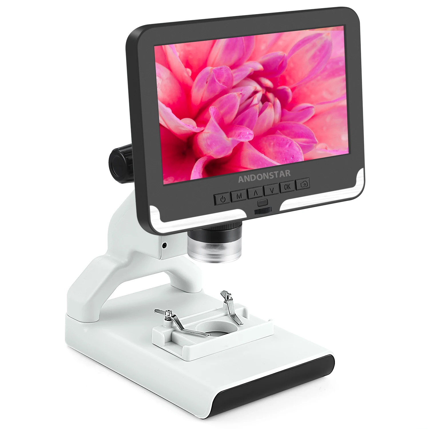 Andonstar AD108 USB digital microscope with 7 inch LCD Screen Display Portable  Inspection tool