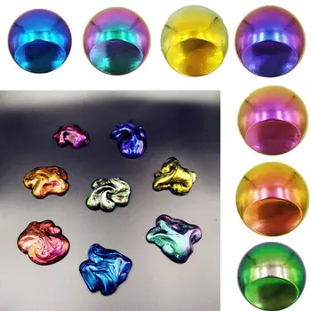 

Mirror Chameleons Pigment Pearlescent Epoxy Resin Glitter Magic Discolored Powder Resin Colorant Jewelry Making Tools