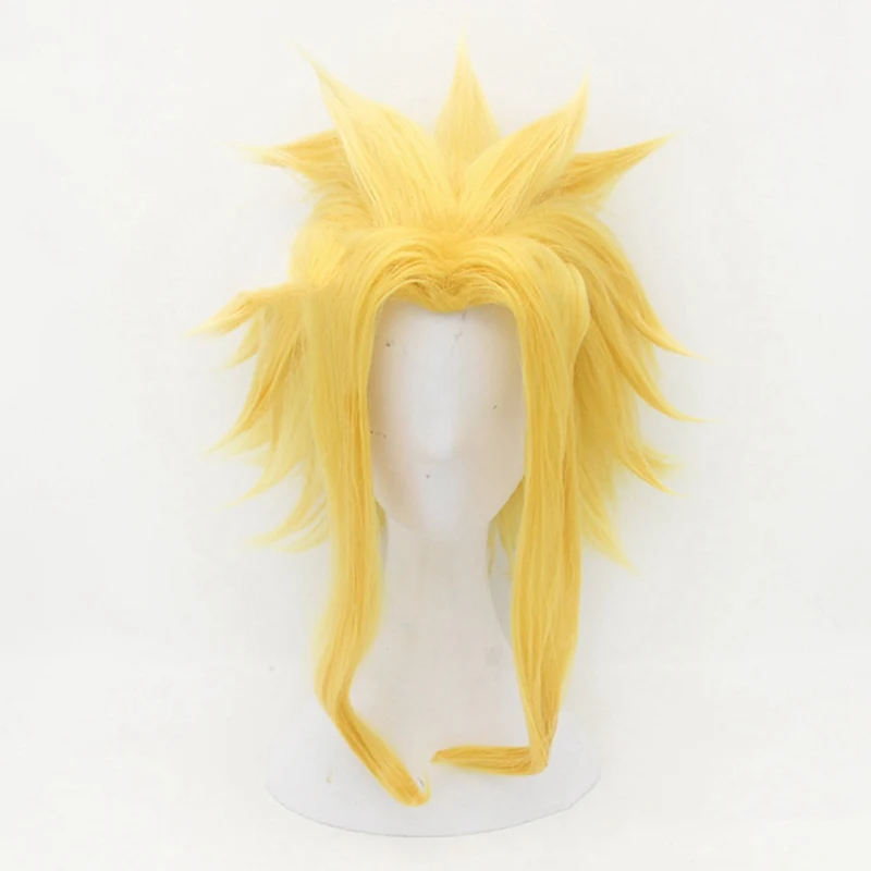 Аниме «Мой герой», училища, Bakugou, Bakugou, катсуки, бакуго, короткий льняной светлый жароустойчивый парик для костюмированной вечеринки - Цвет: 3