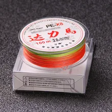 

X8 Multifilament 100M PE Wire Braided Fishing Carp Accessories High Density Weaves Boilers River Stuff Sport Underwater Gear