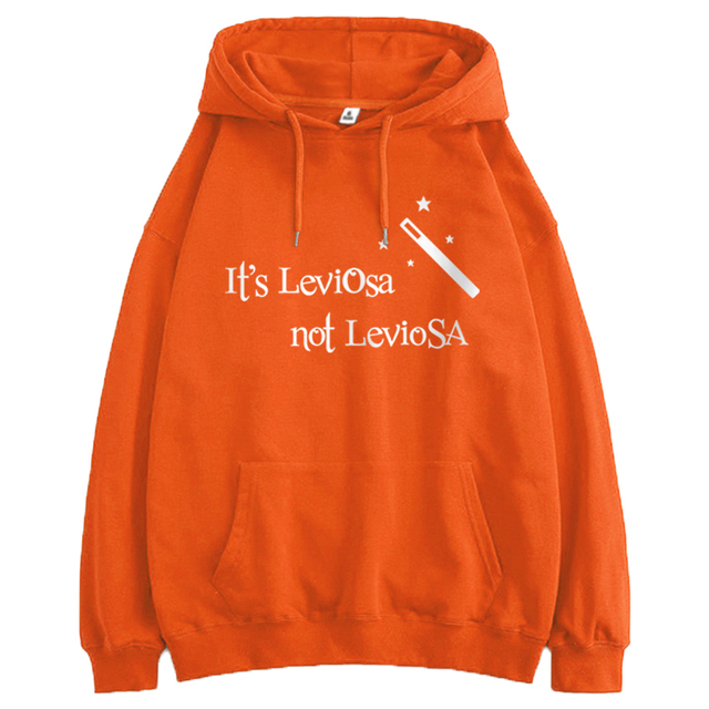 Leviosa Not Leviosa Woman Hoodies Fashion K-pop Pullovers 2021 New Autumn Casual Sweatshirts Hip Hop Polyester Clothing