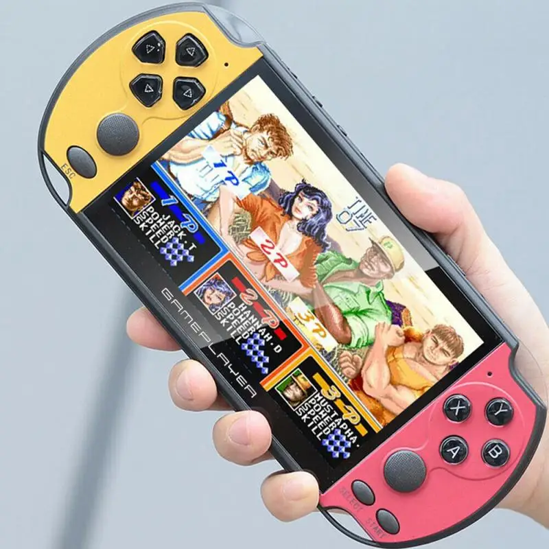 V3000PLUS игровая консоль 5 1 Inch 8G 128 bit Arcade для Psp портативная встроенный 10000 игры