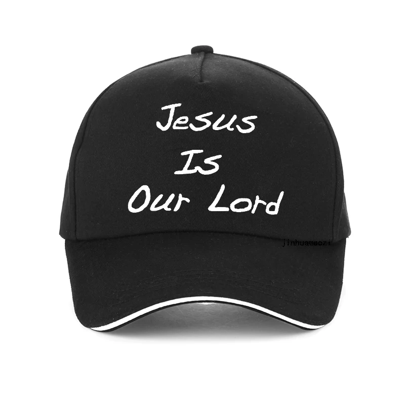 И надписью Jesus is наш Бог Бейсбол Кепки высокое качество однотонные Snapback для Для