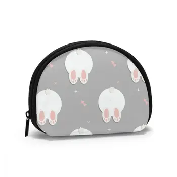 

Wallets Women Zipper Coin Purses Clutch Wallet Female Money Credit Card Holder Cute Cartoon Rabbit Foot And Tail