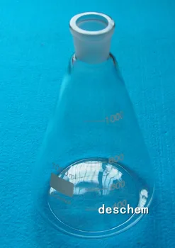 

1000ml,24/29,Glass Erlenmeyer Flask,Groud Joints,1000ml Laboratory Triangle Bottle