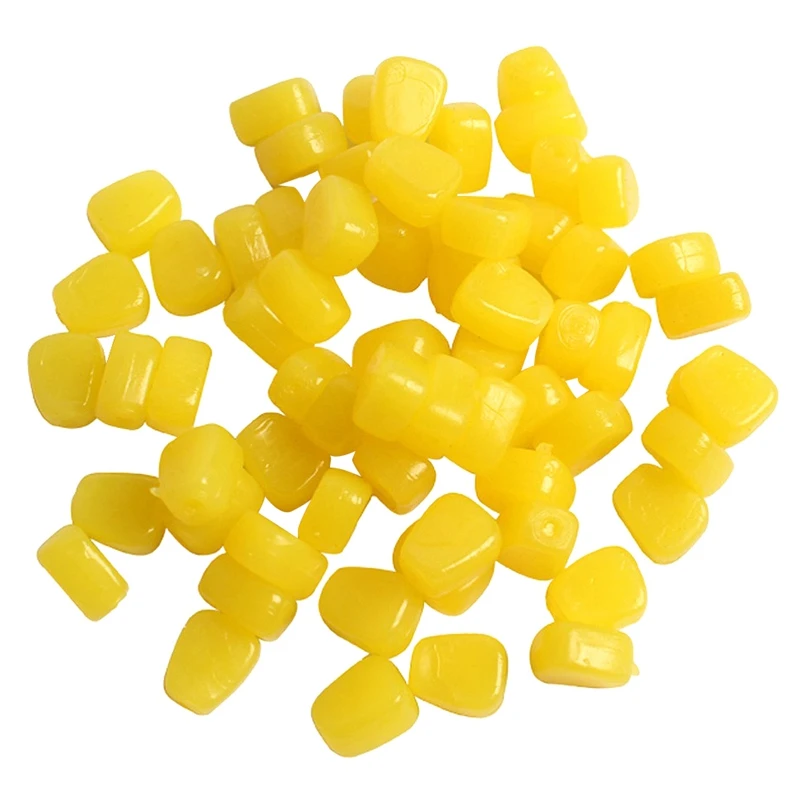 

100Pcs/Lot 44G Soft Baits Corn With Corn Smell Carp Fishing Lures Floating Baits