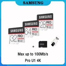 SAMSUNG PRO Micro SD 128 ГБ 32 ГБ 64 Гб U1 4K класс 10 карта памяти 32 64 Гб Micro SD карта SD/TF флэш-карты microSD карта для телефона