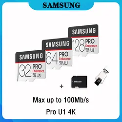 SAMSUNG PRO Micro SD 128 ГБ 32 ГБ 64 Гб U1 4K Class 10 карта памяти 32 64 Гб Micro SD карта SD/TF флэш-карты microSD карт для телефона