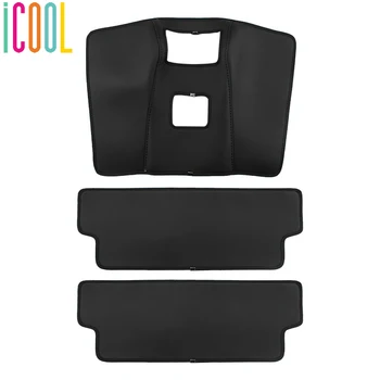 

Inrerior Rear Armrest Air Vent Outlet Cover Back Seat Anti Kick Pad Protective Mat Cover 3Pcs For Toyota RAV4 XA50 2019 2020