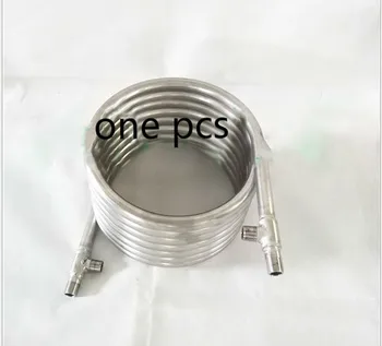 

1pc Immersion Chiller for home brewing cooling beer malt Wine Making Machine counterflow wort chiller stainless steel Cooler