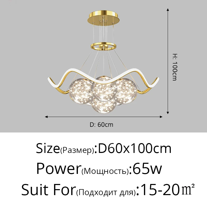 Modern LED Chandelier With Remote For Dining Room Kitchen Studyroom Hotel Restaurant Apartment Villa Foyer Bar Indoor Home Lamp chandelier light Chandeliers