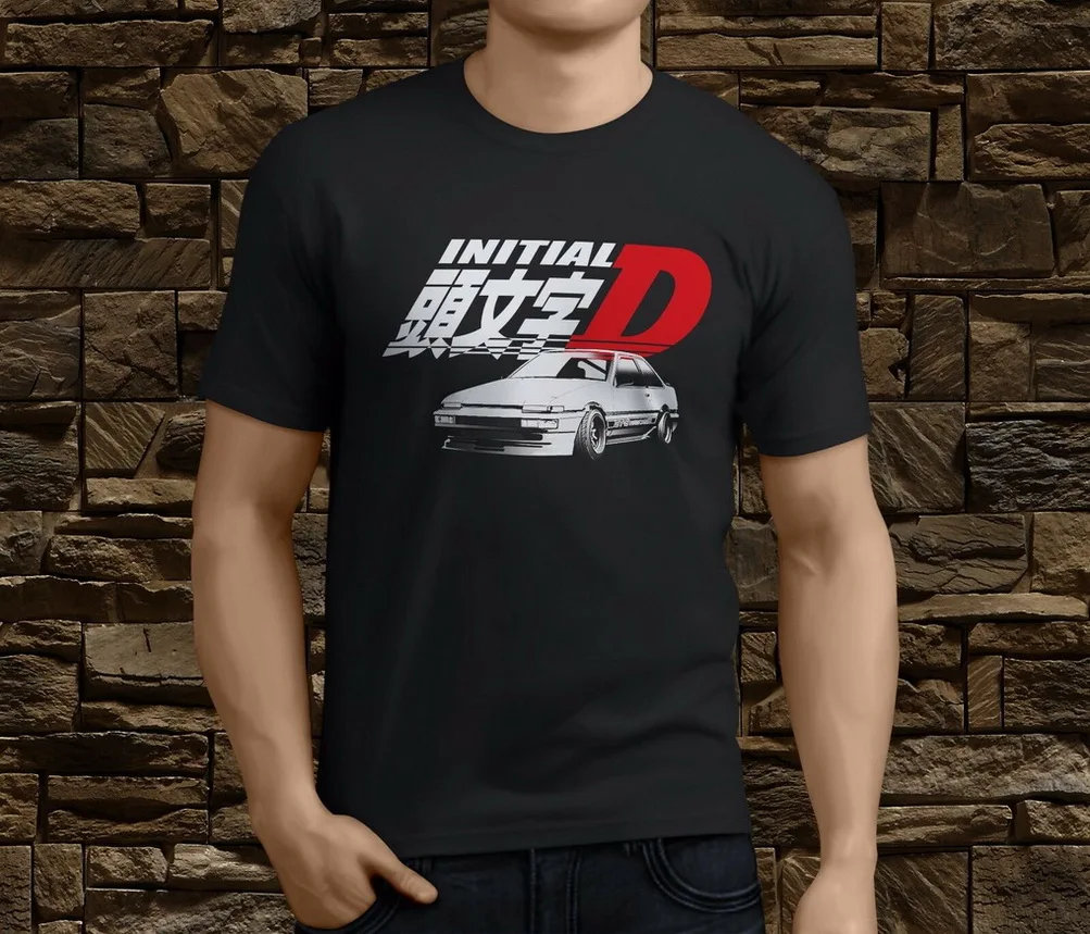 Новая Оригинальная Мужская футболка с графическим принтом D AE 86 размер S-3XL |