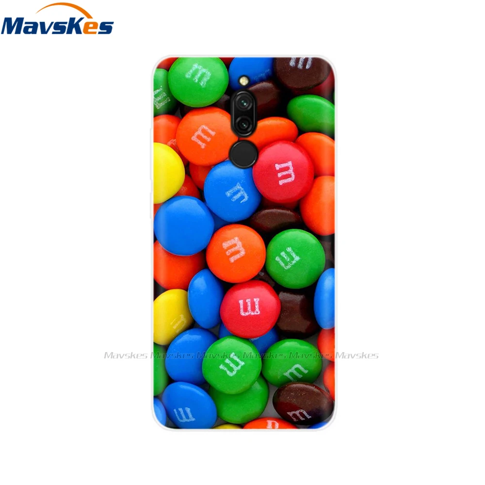 xiaomi leather case custom Phone Case For Xiaomi Redmi 8 Cover 6.22" Silicone Soft Flower Cover For Xiaomi Redmi 8 Case Redmi8 TPU Coque Phone Case Redmi 8 xiaomi leather case hard Cases For Xiaomi