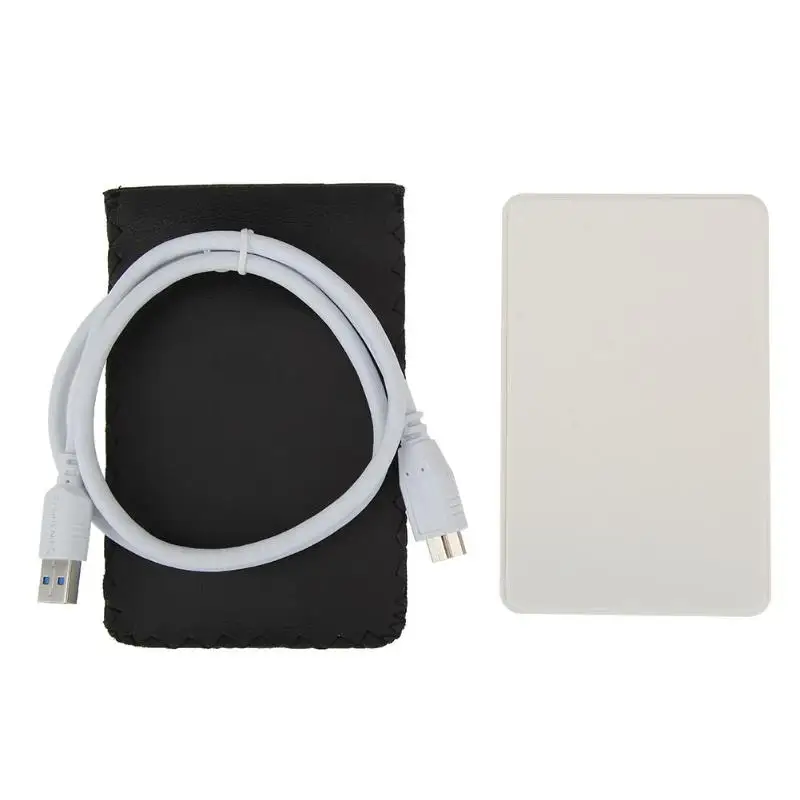 2,5 дюймов SATA SSD чехол USB 3,0 для SATA Hd Box HDD жесткий диск Внешний корпус Поддержка 2 ТБ с USB кабелем для ноутбука ПК