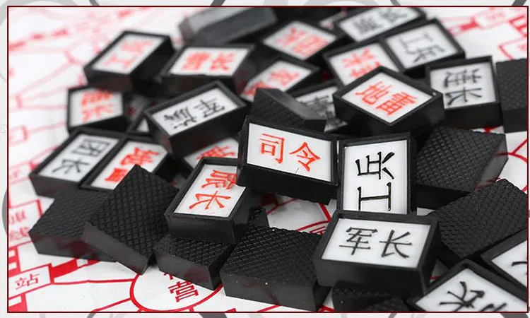 Tomoaki Qi сухопутные шахматы для детей и молодых студентов, развивающие Stratego, пластиковый материал, резьба, армейский флаг