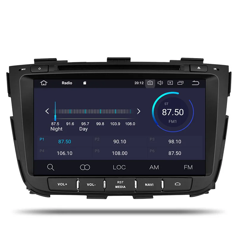 Авто Радио Стерео Android 9,1 для Kia Sorento 2012 2013 Автомобиль радио мультимедиа видео плеер навигации gps 2din 2 Дина dvd Wi-Fi