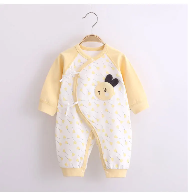 Baby One-Piece Suit Newborn Clothes Baby Autumn Cotton Long-Sleeved Baby Girl Boneless Rompers toddler girl Spring clothes Baby One-Piece Suit Newborn Clothes Baby Autumn Cotton Long-Sleeved Baby Girl Boneless Rompers toddler girl Spring clothes