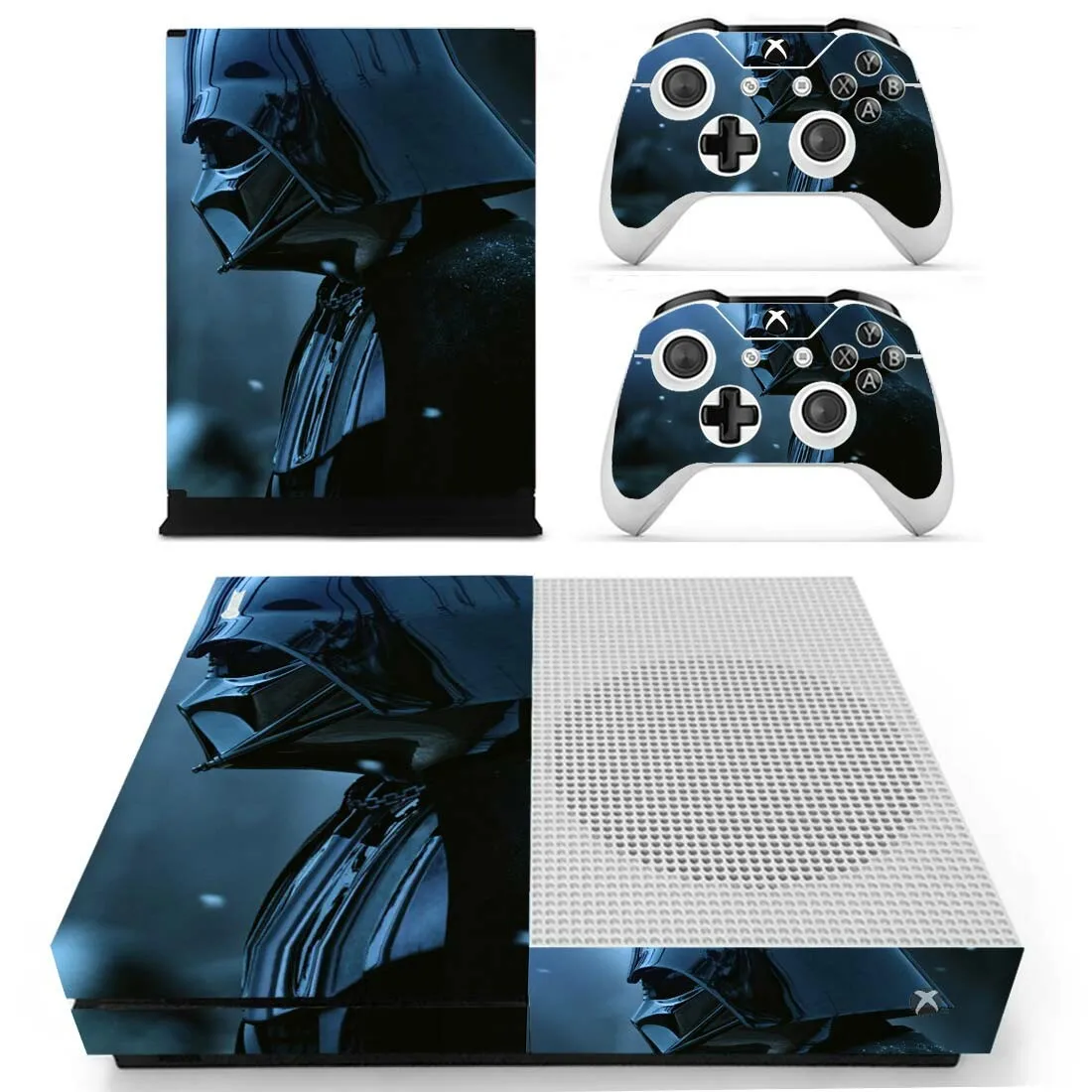 Наклейка s Star Wars для Xbox One S кожа Виниловая наклейка Pegatina для Xbox one тонкая консоль и два контроллера
