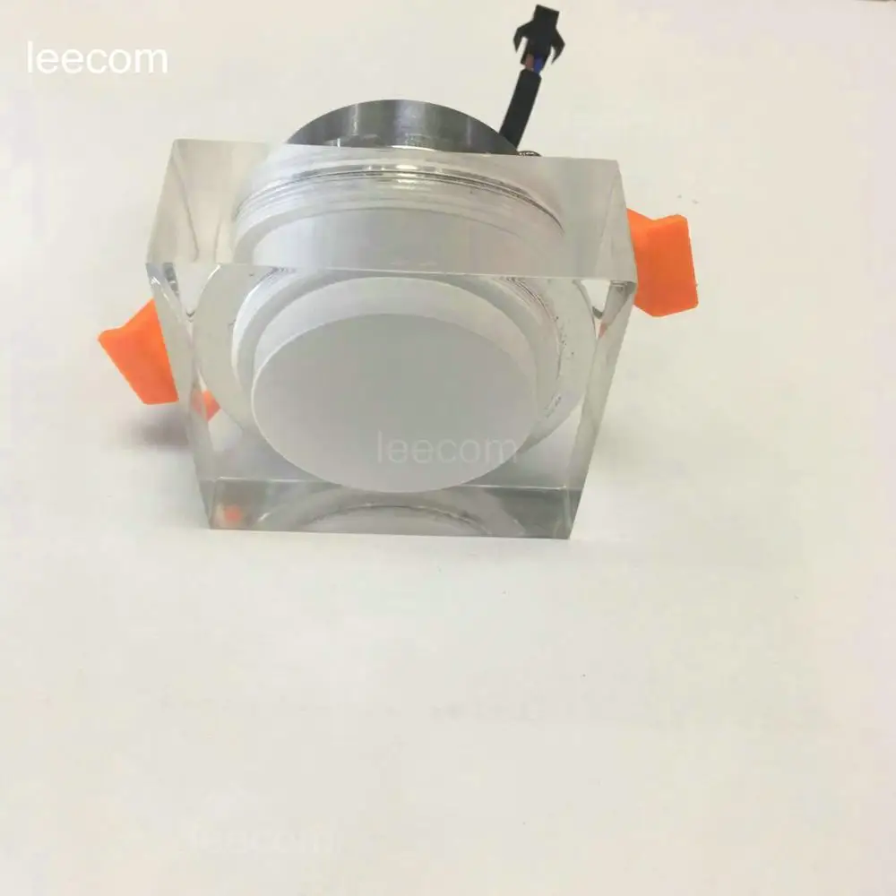 2018 rgb светодиодный светильник 3w5w 7wLed квадрат вниз потолочный Ac85 265v светодиодные