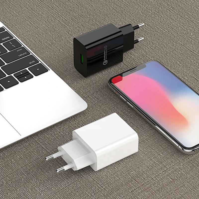 ! Быстрое зарядное устройство USB ACCEZZ QC3.0 5 В 3 А быстрая зарядка для iPhone Xiaomi Samsung S10