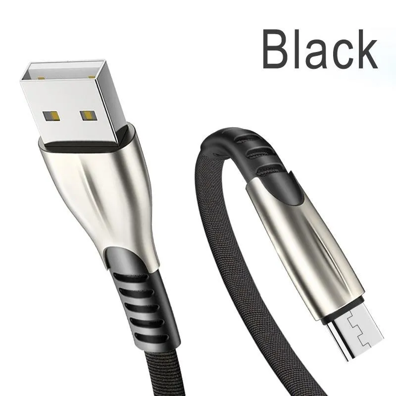 5A Hi-tensed USB Redmi K20 Note 7 8 Pro высокоскоростной usb-кабель для huawei P20 lite P30 Pro Honor 10 htc 10 EVO U11 Быстрая зарядка - Цвет: black